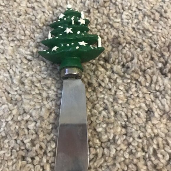 House of Lloyd Ceramic Quacker Cracker Christmas Tray & 4 Tree Spreaders - Picture 4 of 4